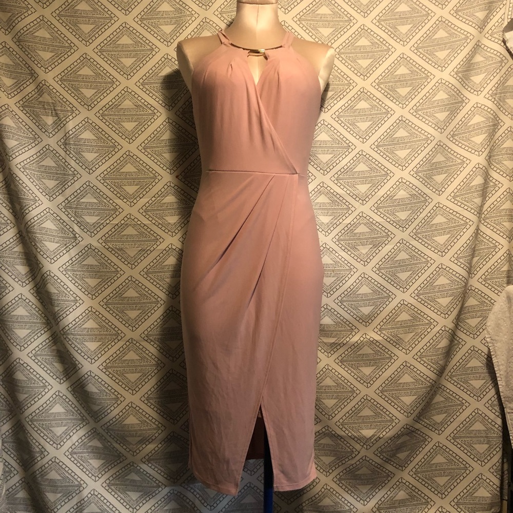 Le Chataeu midi dress with hardware